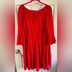 Lane Bryant party dress, size 18W.